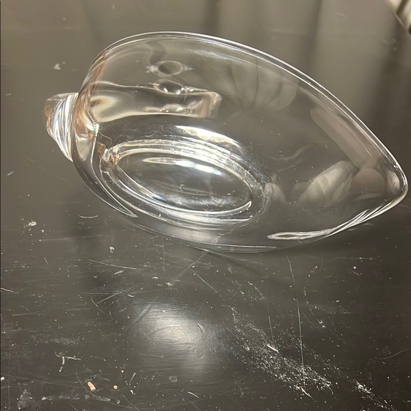 Vintage Duncan and Miller Glass Swan Dish - Picture 4 of 4